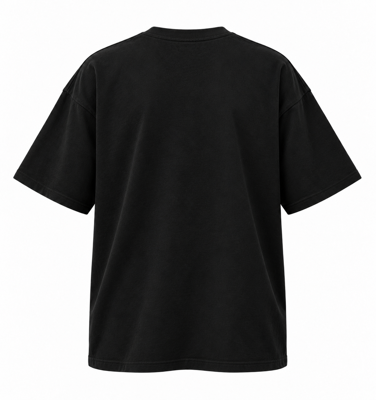 DIXWAR Women Premium Oversized Tee – Black