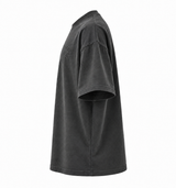 DIXWAR Women Premium Oversized Tee – Smoky Grey
