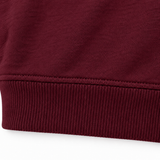 DIXWAR Premium Bol Kesim Kapüşonlu Sweatshirt – Bordo