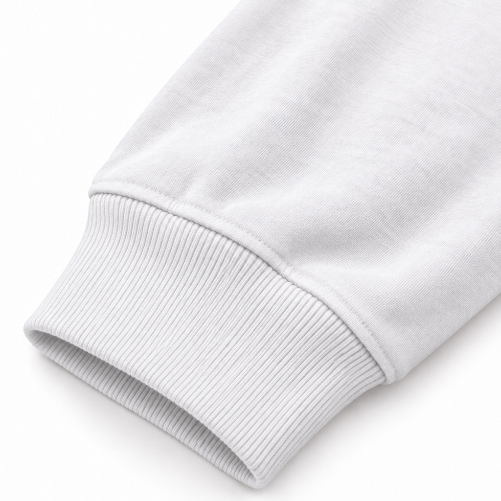 DIXWAR Premium Oversized-Hoodie – Weiß