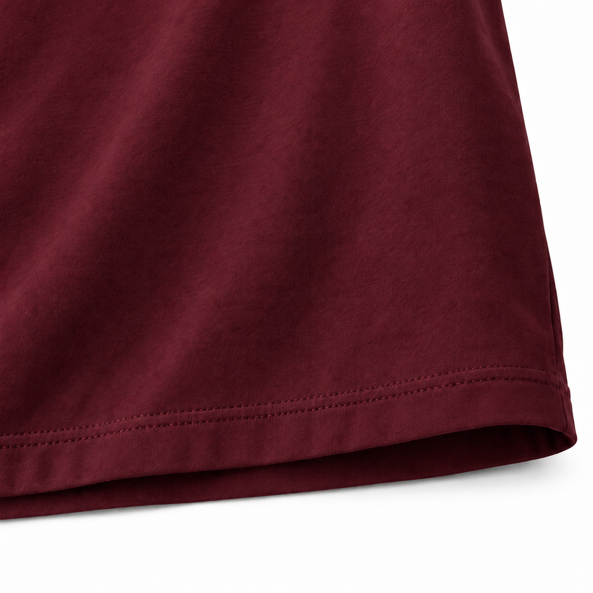 DIXWAR Premium Oversized Long Sleeve T-Shirt - Burgundy