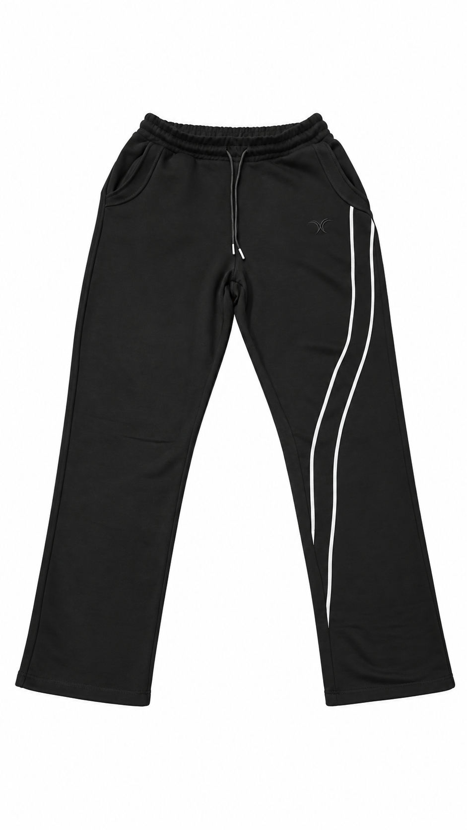 DIXWAR Women Signature Sweatpants – Black
