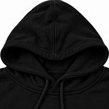 DIXWAR Premium Bol Kesim Kapüşonlu Sweatshirt – Siyah