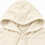 DIXWAR Premium Bol Kesim Kapüşonlu Sweatshirt – Krem