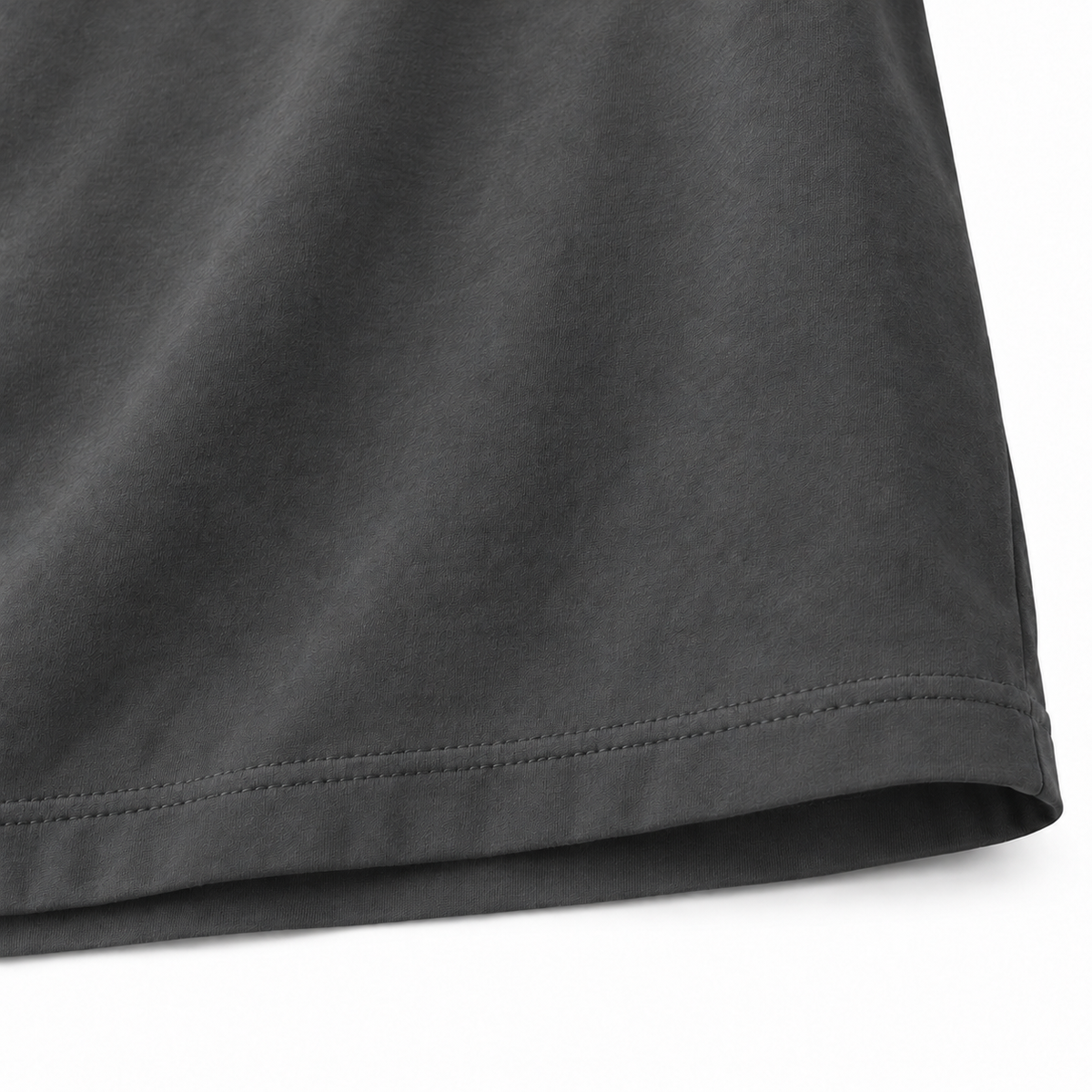 DIXWAR Premium Oversized Long Sleeve T-Shirt - Smoky Grey