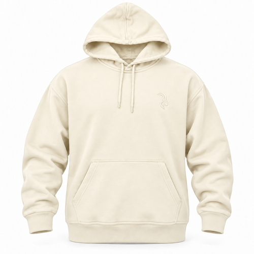 DIXWAR Premium Oversized Hoodie – Cream