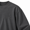 DIXWAR Women Premium Oversized Long Sleeve T-Shirt – Smoky Grey