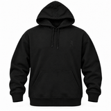 DIXWAR Premium Bol Kesim Kapüşonlu Sweatshirt – Siyah