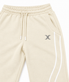 DIXWAR Women Signature Sweatpants – Cream
