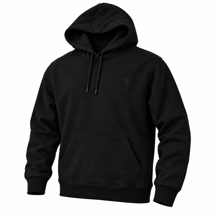DIXWAR Women Premium Oversized Hoodie – Black