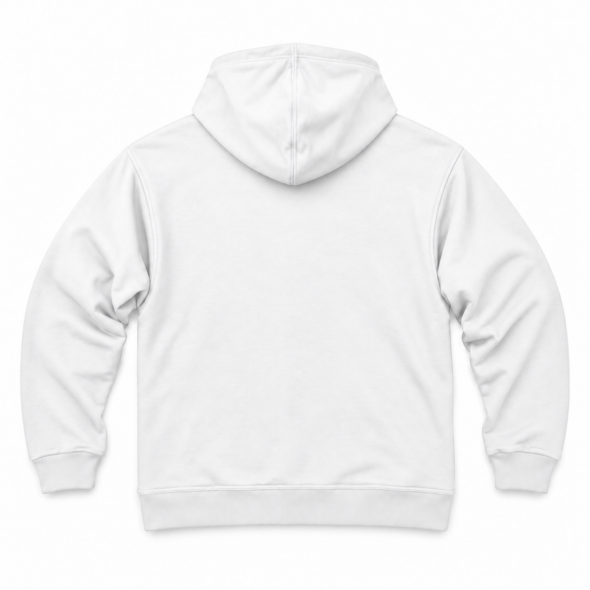 DIXWAR Premium Oversized-Hoodie – Weiß