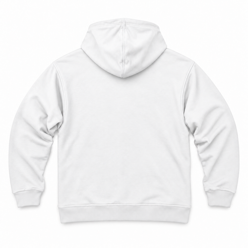 DIXWAR Premium Oversized Hoodie – White
