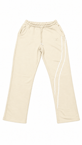 DIXWAR Premium Oversized-Jogginghose – Creme