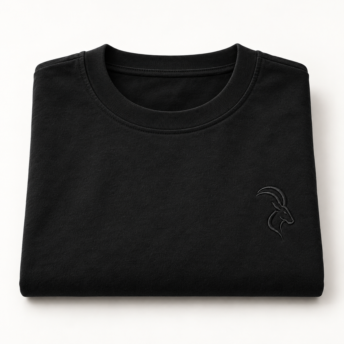 DIXWAR Women Premium Oversized Tee – Black