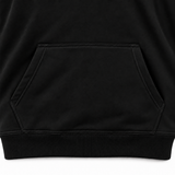 DIXWAR Premium Bol Kesim Kapüşonlu Sweatshirt – Siyah