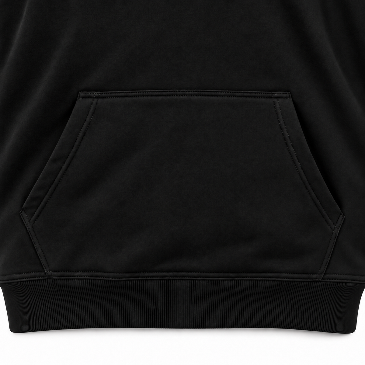 DIXWAR Premium Bol Kesim Kapüşonlu Sweatshirt – Siyah