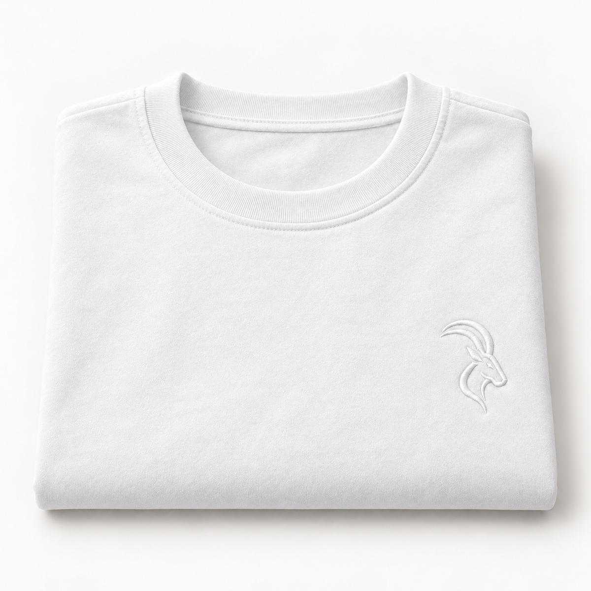 DIXWAR Women Premium Oversized Tee – White