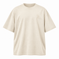 DIXWAR Women Premium Oversized Tee – Cream