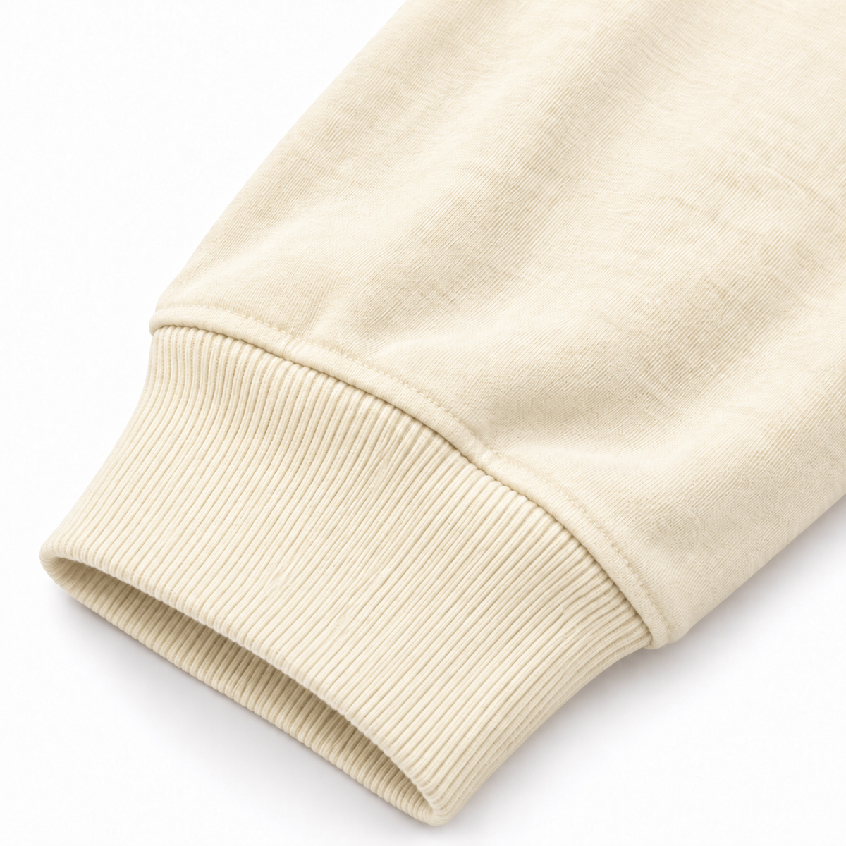 DIXWAR Premium Bol Kesim Kapüşonlu Sweatshirt – Krem