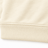 DIXWAR Premium Bol Kesim Kapüşonlu Sweatshirt – Krem