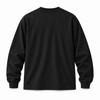 DIXWAR Women Premium Oversized Long Sleeve T-Shirt – Black