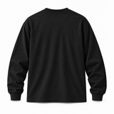 DIXWAR Premium Oversized Long Sleeve T-Shirt - Black