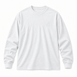 DIXWAR Premium Oversized Long Sleeve T-Shirt - White