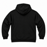 DIXWAR Premium Bol Kesim Kapüşonlu Sweatshirt – Siyah