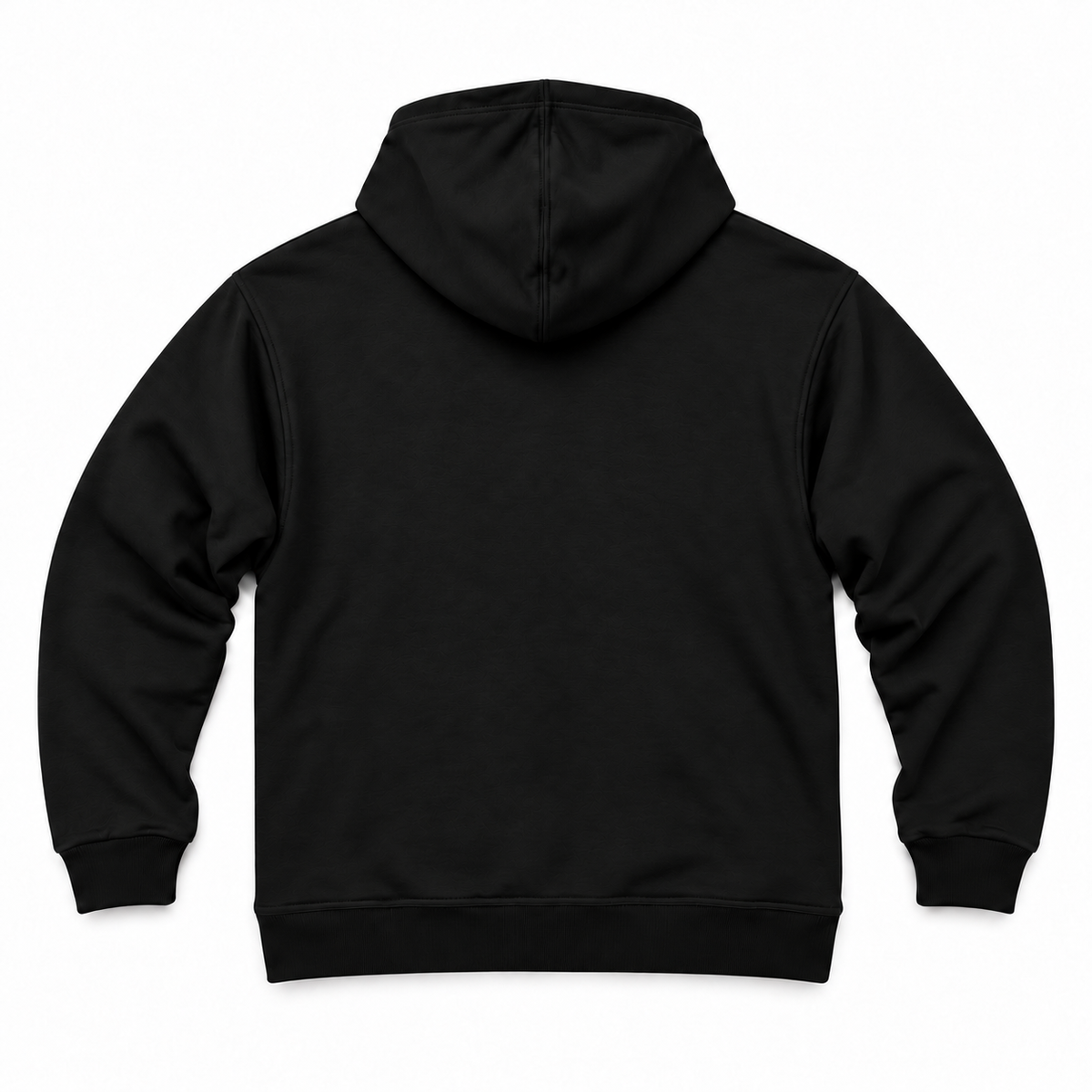 DIXWAR Premium Bol Kesim Kapüşonlu Sweatshirt – Siyah