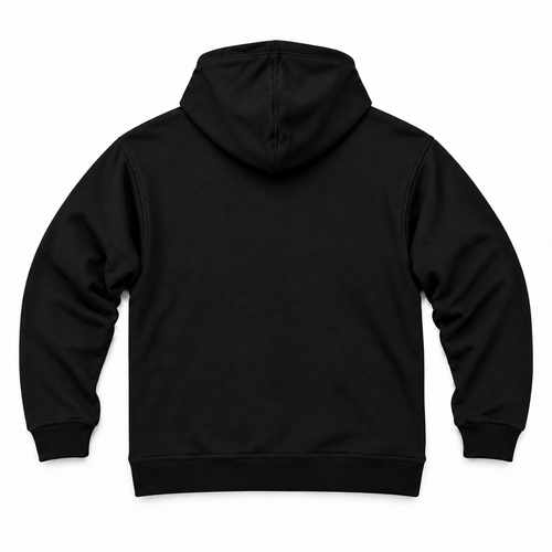 DIXWAR Premium Oversized Hoodie – Black