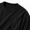 DIXWAR Women Premium Oversized Long Sleeve T-Shirt – Black