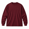 DIXWAR Women Premium Oversized Long Sleeve T-Shirt – Burgundy