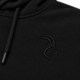 DIXWAR Premium Bol Kesim Kapüşonlu Sweatshirt – Siyah