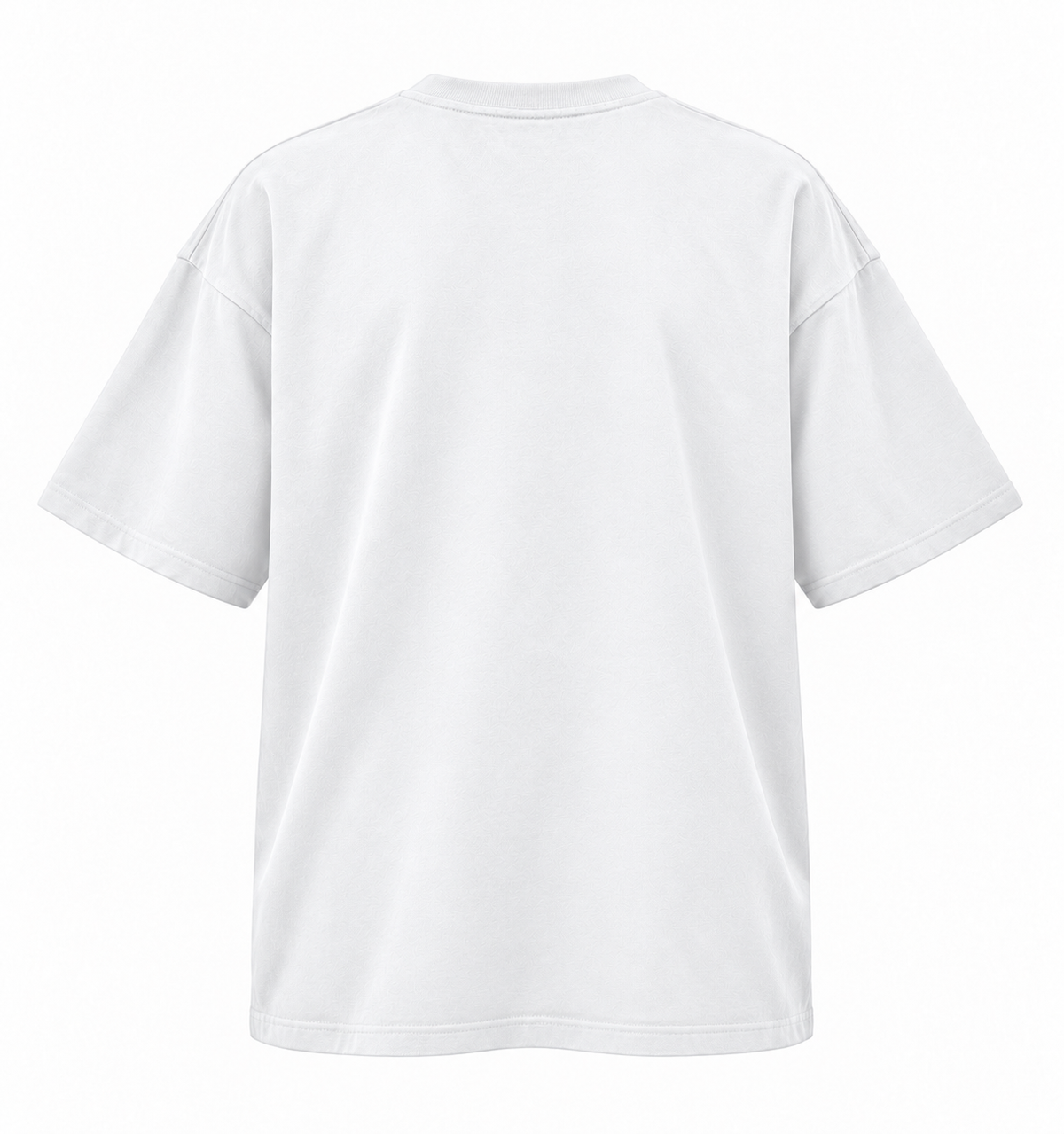 DIXWAR Women Premium Oversized Tee – White