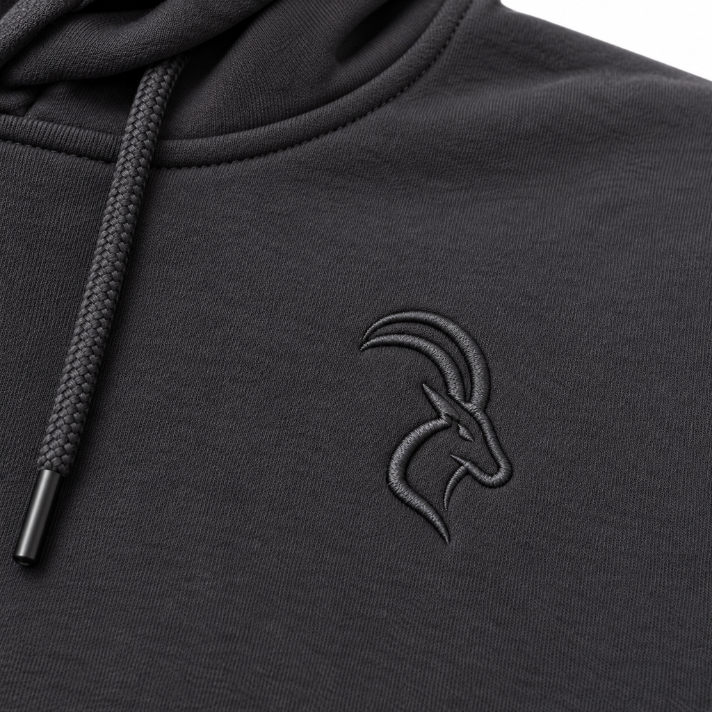 DIXWAR Premium Oversized-Hoodie – Grau
