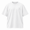 DIXWAR Women Premium Oversized Tee – White