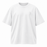 DIXWAR Women Premium Oversized Tee – White