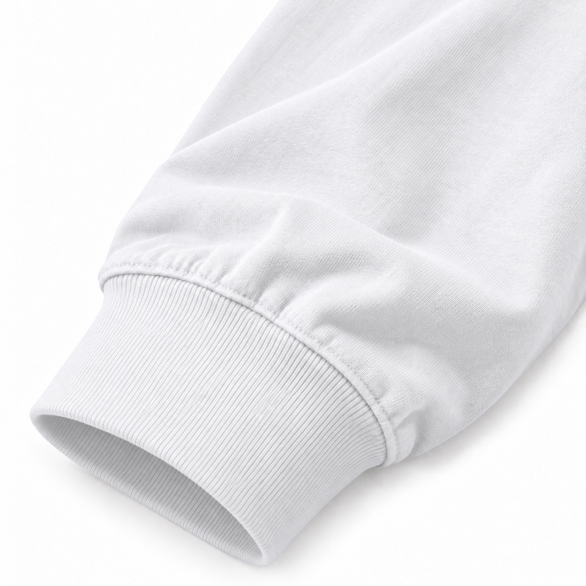 DIXWAR Premium Oversized Long Sleeve T-Shirt - White