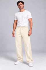 DIXWAR Premium Oversized-Jogginghose – Creme