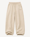 DIXWAR Premium Oversized Sweatpants – Cream