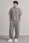 DIXWAR Premium Oversized Sweatpants –  Gray