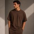 DIXWAR Premium Oversized Tee –Brown
