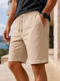 DIXWAR Premium Oversized Shorts –  Beige