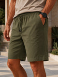 DIXWAR Premium Oversized Shorts –  Olive green