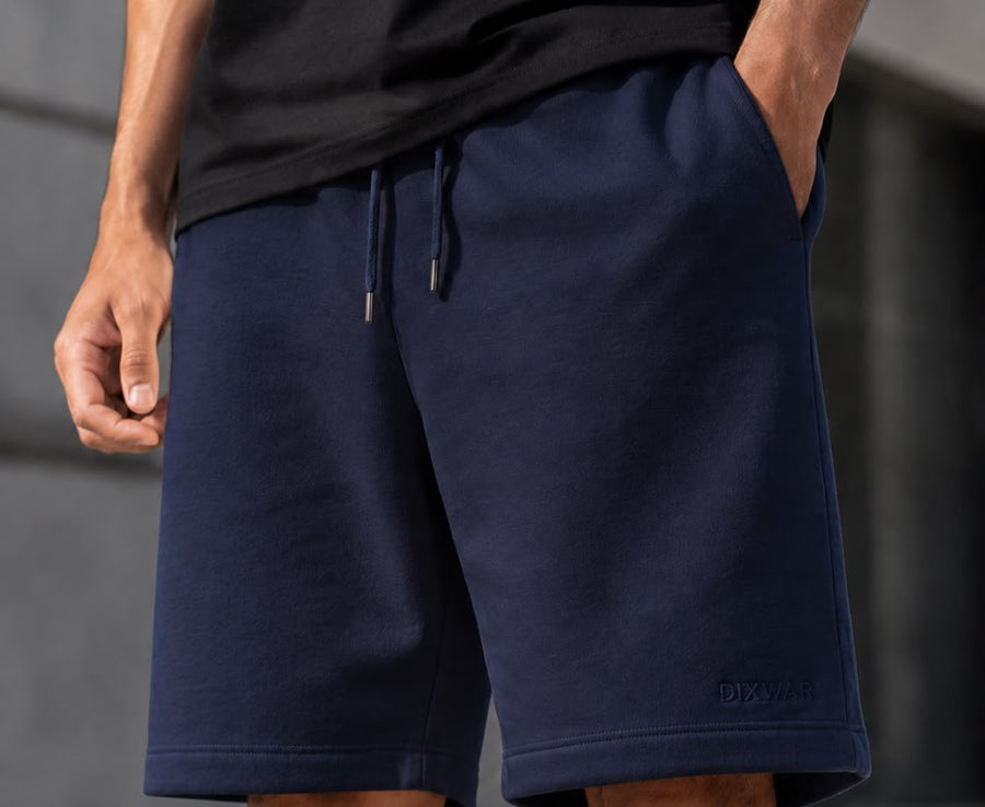 DIXWAR Premium Oversized Shorts – Navy