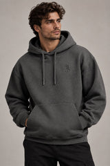 DIXWAR Premium Oversized-Hoodie – Grau
