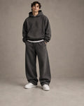 DIXWAR Premium Oversized Sweatpants – Gray