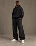 DIXWAR Premium Oversized Sweatpants – Black