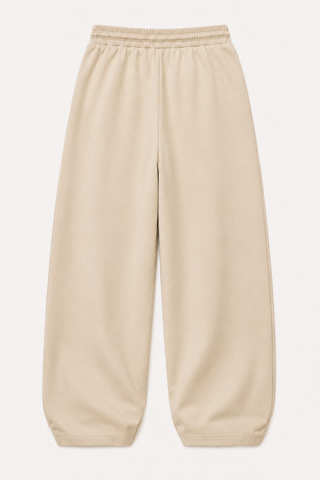 DIXWAR Premium Oversized Sweatpants –  cream